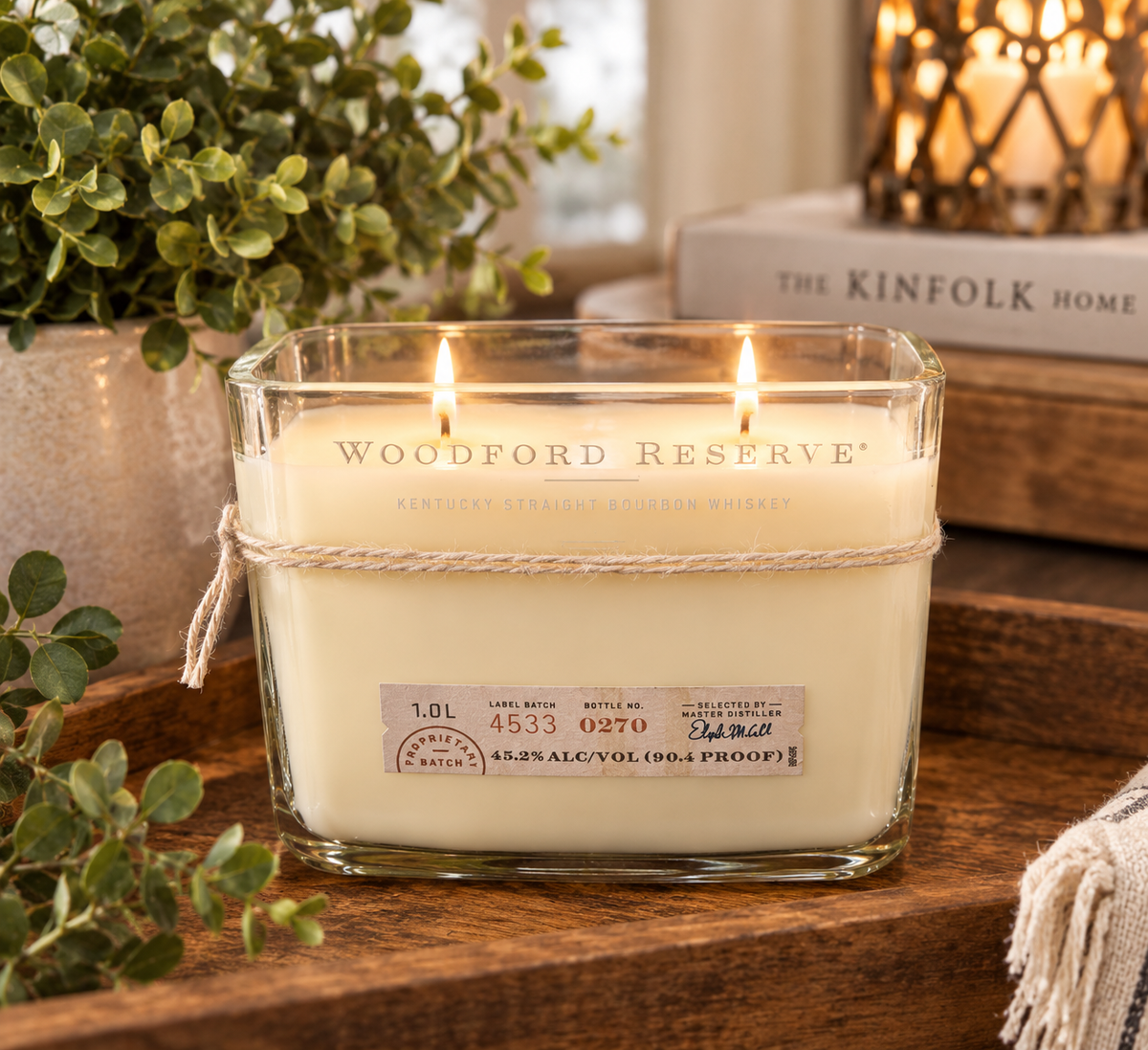 Woodford Reserve Recycled Bourbon Candle